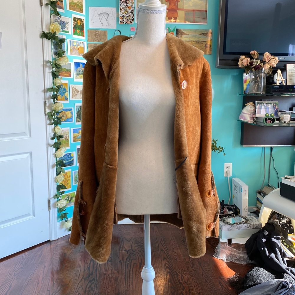 Genuine fur coat
